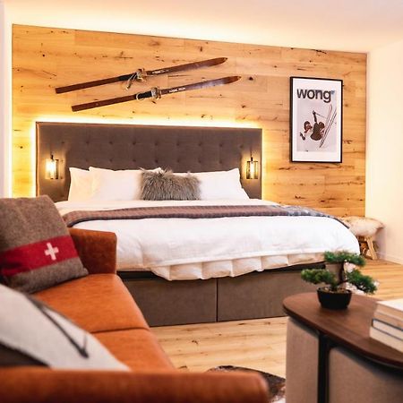 Wunderstay Alpine 16 Chic Studio Central Location Klosters Kültér fotó