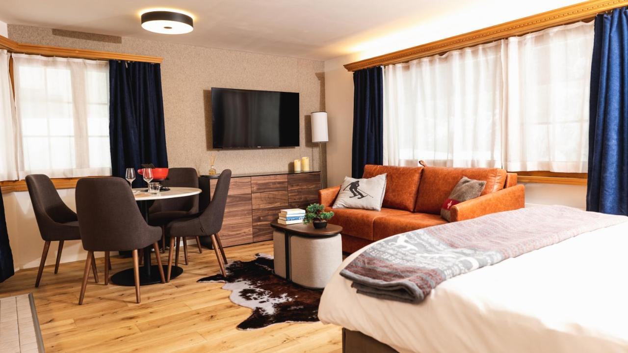 Wunderstay Alpine 16 Chic Studio Central Location Klosters Kültér fotó