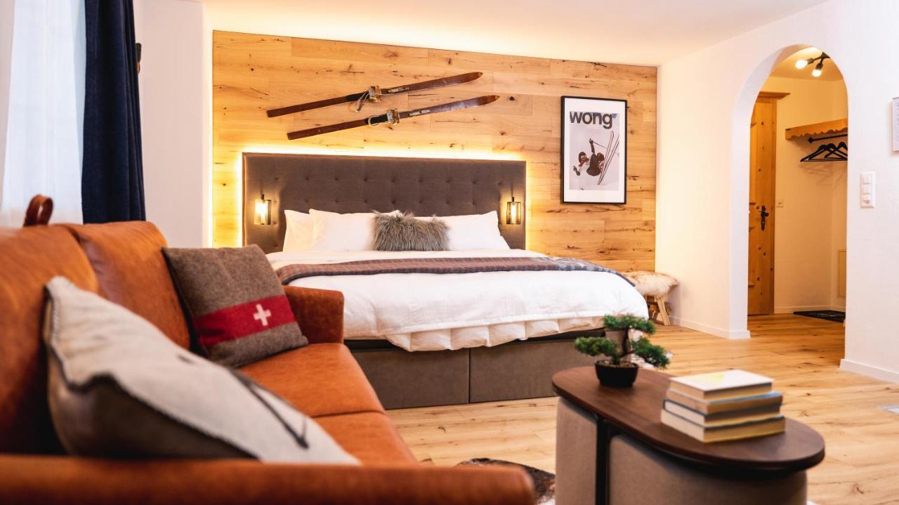 Wunderstay Alpine 16 Chic Studio Central Location Klosters Kültér fotó