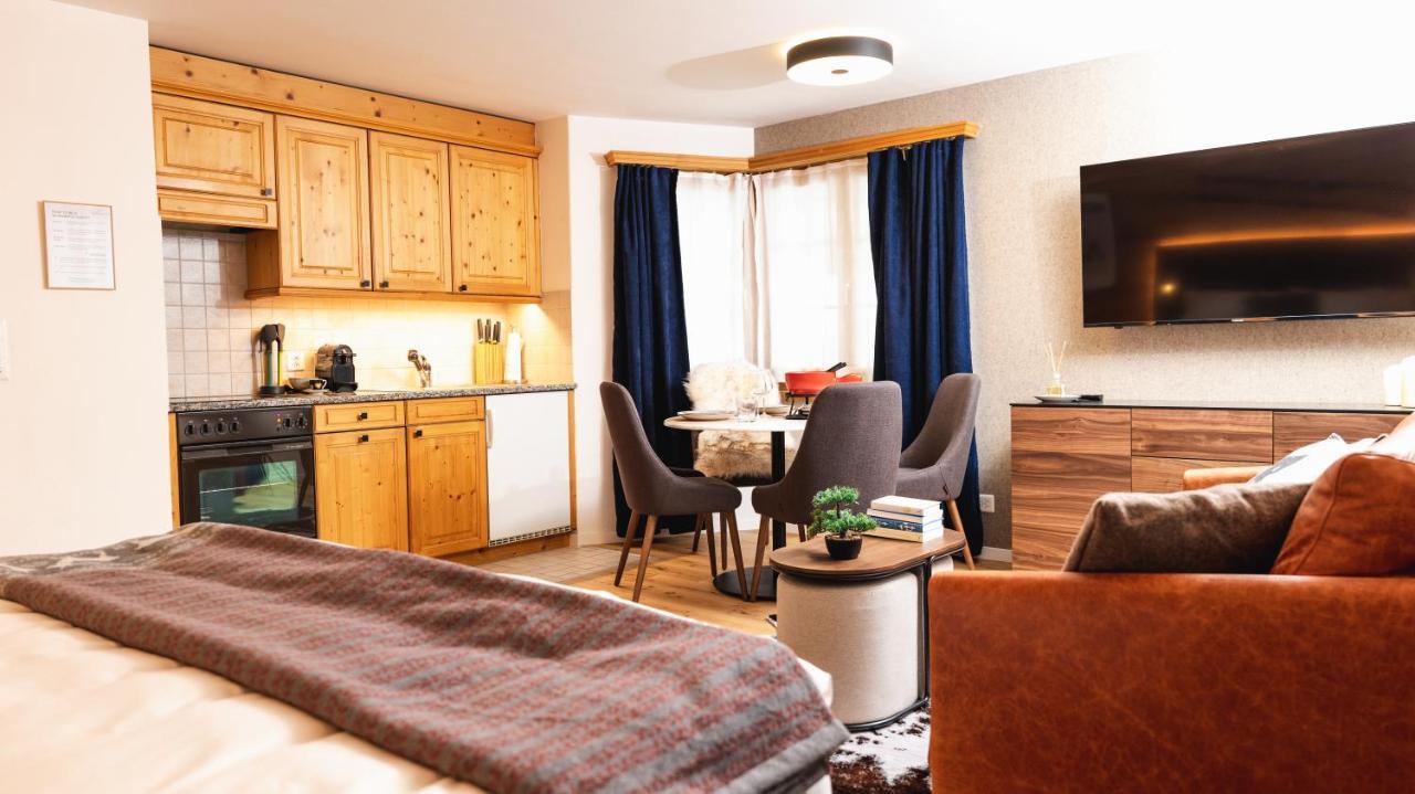 Wunderstay Alpine 16 Chic Studio Central Location Klosters Kültér fotó